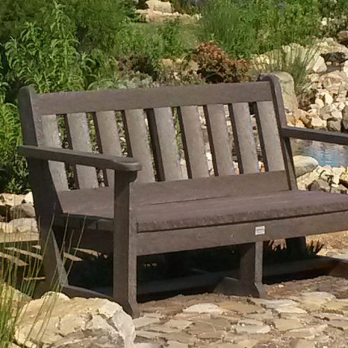 Standard Bench with Backrest & Armrests – Multiple Sizes
