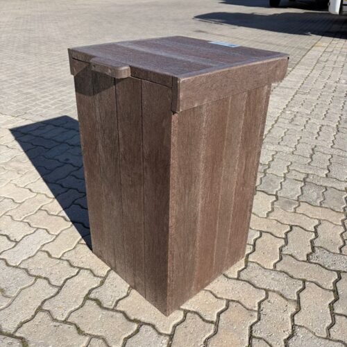 Slimline Refuse Bin (700x400x400) flip lid with or without disposing hole