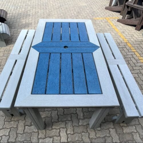 Table – 1.7m x 0.86m Straight legs with steel support