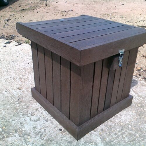 Bin holder (holds municipal black bin)