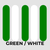 Green/White