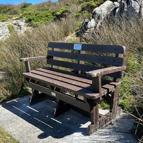 Standard Bench with Backrest & Armrests – Multiple Sizes