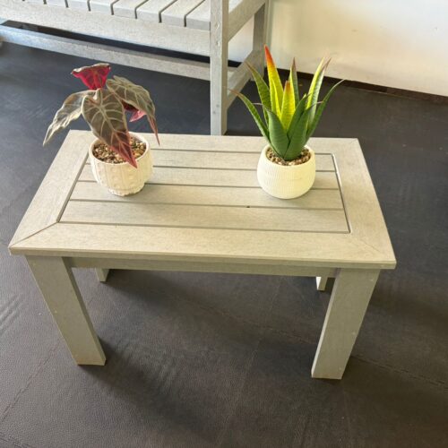 Primwood recycled plastic outdoor snack table